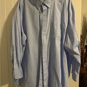 Classic Light Blue Men's Dress Shirt